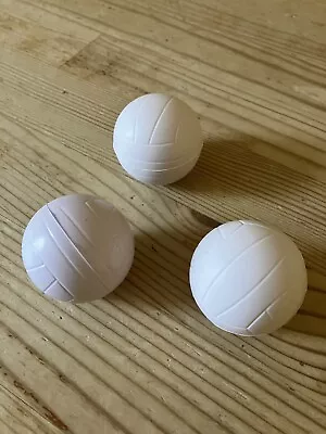 3x Mini Volleyball Hand Wrist Exercise Stress Relief Squeeze Soft Foam Ball • £4.25