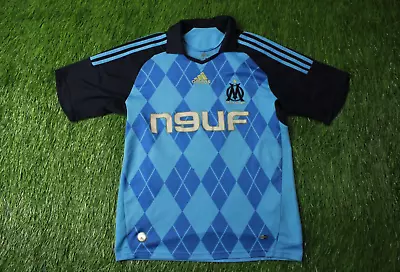 Olympique Marseille Caroline 2008/2009 Football Shirt Jersey Away Adida Young Xl • $5.09