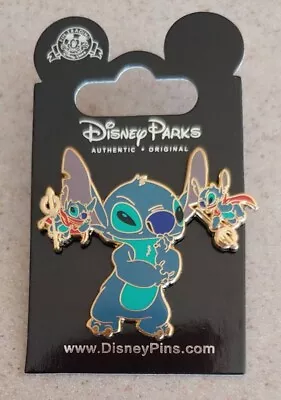 Disney Pin DLRP - STITCH With 2 Devils Whispering In His Ears • $11.99