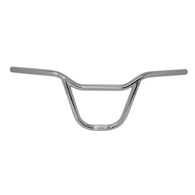 PRO+ BMX Freestyle Bike Bicycle Handlebar Free Style 208 Steel 22.2mm Chrome • $35.98