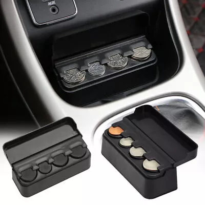 Car Interior Accessories Mini Car Coin Case Organizer Storage Box Coin Holders • $7.45