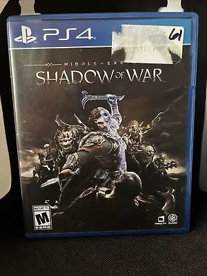 Middle-Earth: Shadow Of War - Sony PlayStation 4 • $5