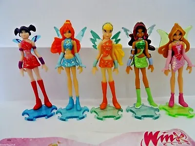 Kinder Ferrero Surprise Figure Series Winx Club Stella Flora Bloom Cake Toppers • $2.55