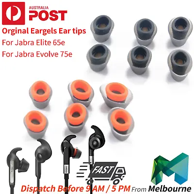 Earbud Kit For Jabra Elite 65e For Jabra Evolve 75e Eartips Replacement AU • $19.99