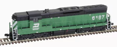 Atlas N EMD SD9 Burlington Northern BN #6187 DCC/SND LED 40005334 • $229.48