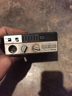 Vintage Old 1980s 1986 Radio Car Auto CB Receiver Transceiver Cobra 19 Plus 86 • $20