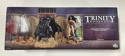 Trinity Bookends Batman Superman Wonder Woman Sealed In Box 081/500 Dc Direct • $799.99