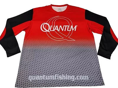 Quantum Fishing Jersey Men's XL Long Sleeve Shirt Performance Tuned Wicking • $16.99