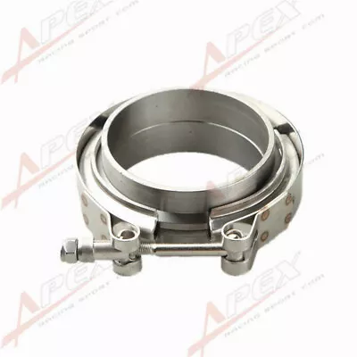 $18.80 • Buy Downpipe Intercooler Turbo 2.75  V-Band Clamp & Flange Kit Mild Steel Flange