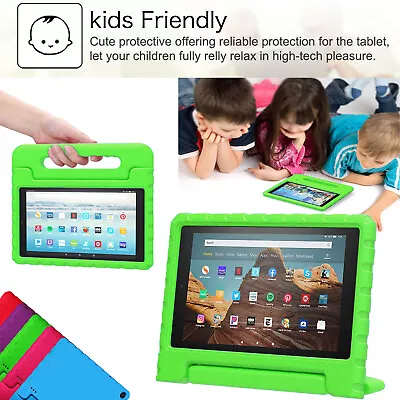 Handle Case For IPad 2019 7th Gen 10.2 Inch EVA Foam Kids Shockproof Stand Cover • £13.98