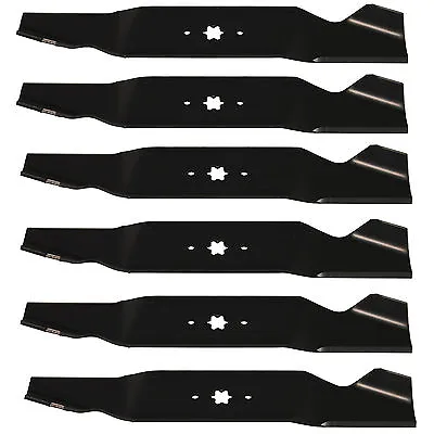 MTD CUB CADET TORO (6) 54  Mower Deck Blades REPLACE 942-0677B 742-0677 112-0931 • $44.99