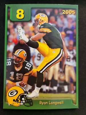 2005 Green Bay Packers Police Ryan Longwell Two Rivers #4 Card • $1.99