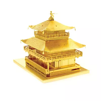 Kinkaku-ji GOLD MMS090G Metal Earth 3D Model Kit • $16.95