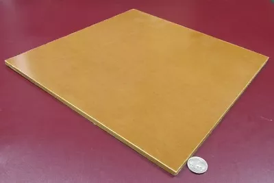 Micarta Linen Phenolic LE Grade Sheet  .250  (1/4 ) Thick  X 12  X 12  • $55.97