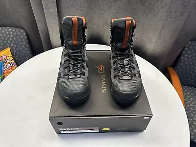 Simms G4 Pro Wading Boots Felt Mens 11 New • $265