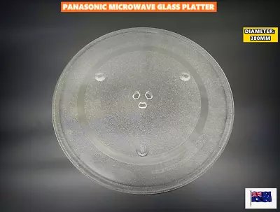 Panasonic Sharp Omega Microwave Oven Turntable Glass Plate 380mm (W16) • $43