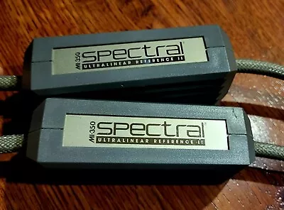 MIT SPECTRAL MI-350  Ultralinear Reference II.  24 Ft Pair Interconnect Rca. • $1300