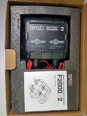 6V And 12V Smart Battery Charger 2-Bank 4-Amp (2+2) Li AGM REG Fully Automatic • $58.89