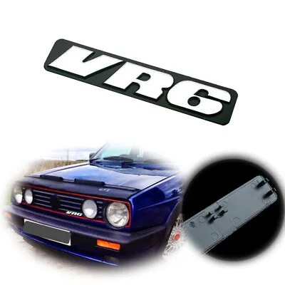 For VW Jetta Golf GTI Passat Chrome VR6 Front Grille Emblem Badge Decal Sticker • $8.99