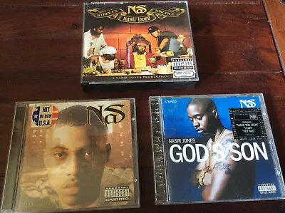 NAS  [4 CD]  Street's Disciple + God's Son + It Was Written • £13.32
