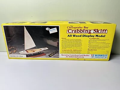 Midwest Products THE CHESAPEAKE BAY CRABBING SKIFF Model KIT 970 • $32.95