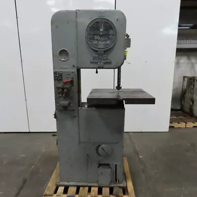 DoAll Model ML 16  Variable Speed Vertical Bandsaw 230/460V 3PH 3/4HP 2.6A • $2199.99