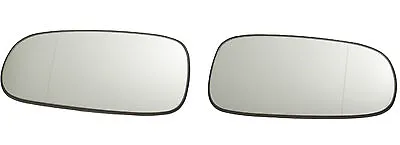 REPLACEMENT BLIND SPOT REAR VIEW MIRROR GLASS PAIR HEATED For 03-08 SAAB 9-3 9-5 • $24.90