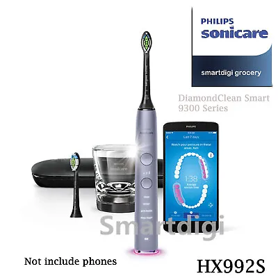 $189.99 • Buy Philips Sonicare DiamondClean Smart Toothbrush 9300 Series HX992S No Box