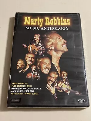 Marty Robbins Music Anthology  (DVD 2006) Brand New & Sealed! OOP RARE • $11.50