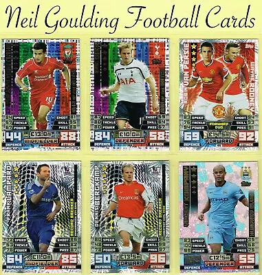 Topps MATCH ATTAX 2014-15 ☆ PREMIER LEAGUE ☆ Football Cards #361 To #454 • £0.99