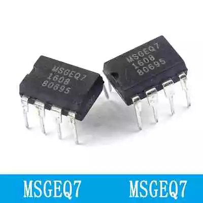 5pcs/lot   MSGEQ7  DIP8  MSGE07 Audio Analyzer IC Chip • $15.40