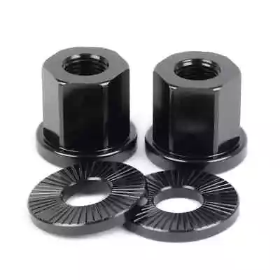 Shadow Conspiracy Featherweight Alloy Axle Nuts 3/8  - Black • $15.99