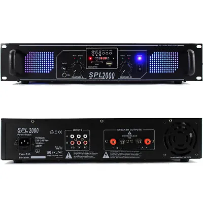 Skytec 178.774 DJ Power Amplifier 2000W • £185