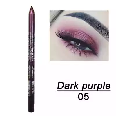 Waterproof Eyeliner Pencil 15 Color Long Lasting Matte Gel Eyes Liner Shadow Pen • $1.07