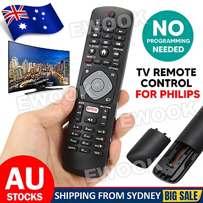 New Replacement Philips TV Remote Control HT160824 43PFT5102/79 65PUT6162/79 • $7.85