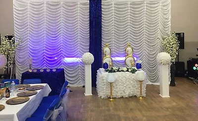 Assorted Backdrop Designs Available For Hire From £90- £200 3m - 6m Sizes • £90