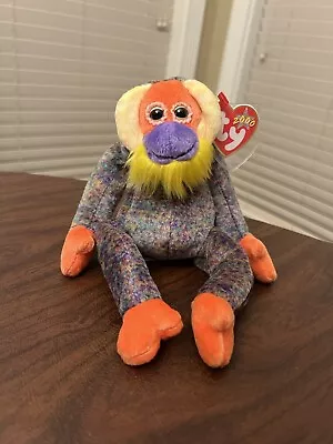 Ty Beanie Baby “Bananas” 2000 Stuffed Monkey Baboon Ape Orangutan 8.5-Inch Plush • $10.99