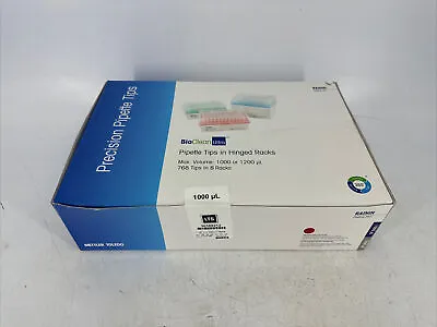 Rainin 30389212 Pipette Tips RT LTS 1000ul 768A/8 (8 Racks Of 96 Tips) Total 768 • $40.31