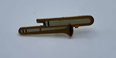$7.99 • Buy Vintage Music Trombone Hat Pin Tie Pin 