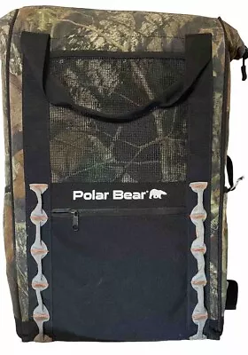 Polar Bear Backpack Cooler Mossy Oak Tracker Hunting Waterproof EC Series • $135