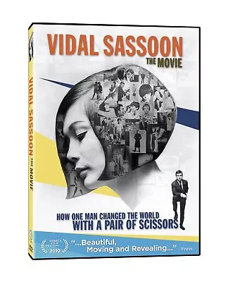 Vidal Sassoon: The Movie [DVD] [*READ* Ex-Lib. DISC-ONLY] • $4.04