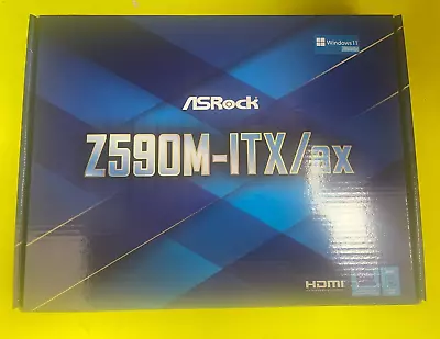 Brand New ASRock Z590M-ITX/ax LGA 1200 Mini-ITX WiFi • $369.99
