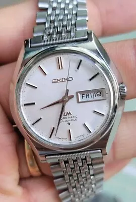 Vintage Seiko/Seiko LM 5606 23J SS Automatic Mens Watch • $42