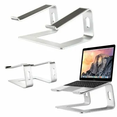 Laptop Stand Adjustable Tablet Holder Folding Portable Desktop Office Support • £14.99