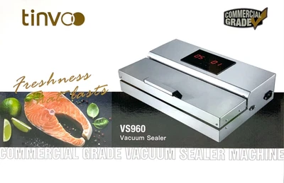 $138.69 • Buy TINVOO VS960S Commercial Grade Automatic Stainless Vacuum Sealer Packing Machine