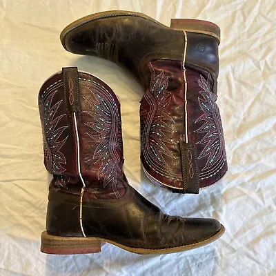 Ariat Shoes Kids Size 3 Multicolored Vaquera Western Boots Cowgirl  10023071 • $19.54