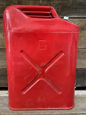 Vintage Blitz  G  5 Gallon Metal Jerry Gas Can USMC • $45.99