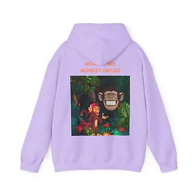 Monkey Sees Hooded Sweatshirt • $57