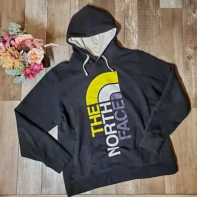 The North Face Men's Black Hoodie Sweatshirt Size Large • $30