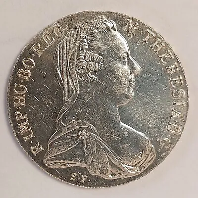 Austria Maria Theresa Thaler .833 Silver 1780 Theresia -0229-21 • $29.39
